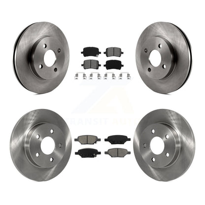 Disc Rotors and Semi-Metallic Brake Pads Kit-K8S-105084