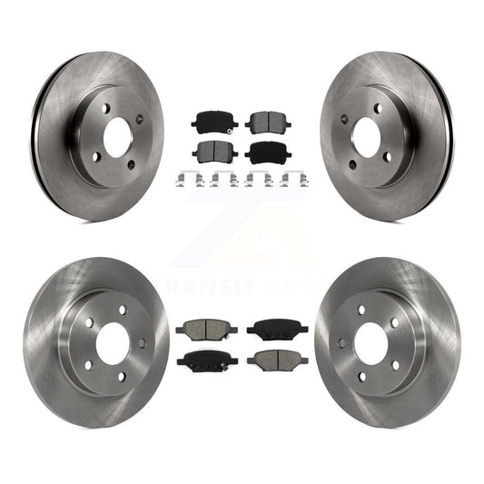 Disc Rotors and Semi-Metallic Brake Pads Kit-K8S-105084