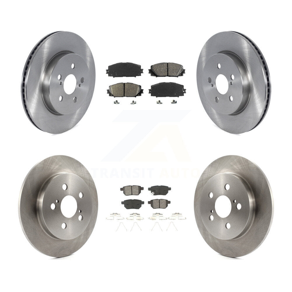 Disc Rotors and Semi-Metallic Brake Pads Kit-K8S-105085