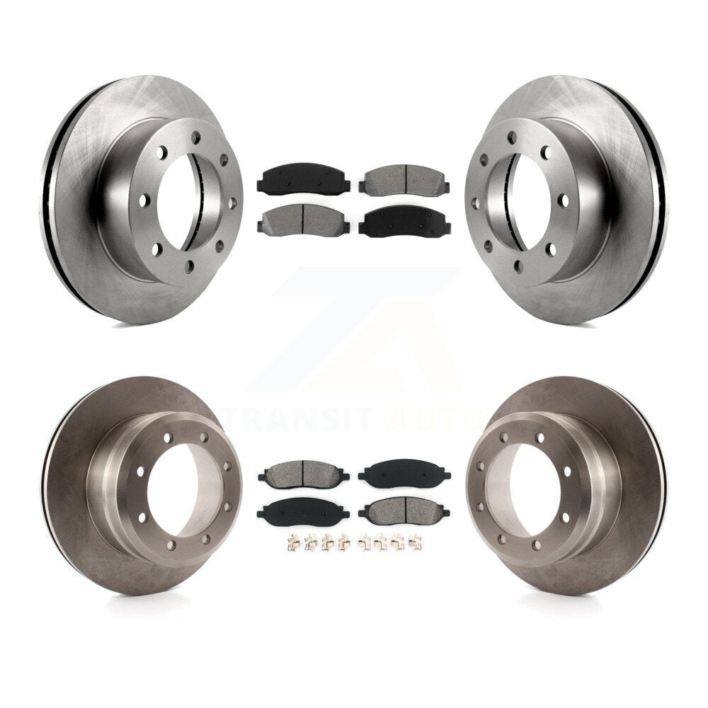 Disc Rotors and Semi-Metallic Brake Pads Kit-K8S-105086