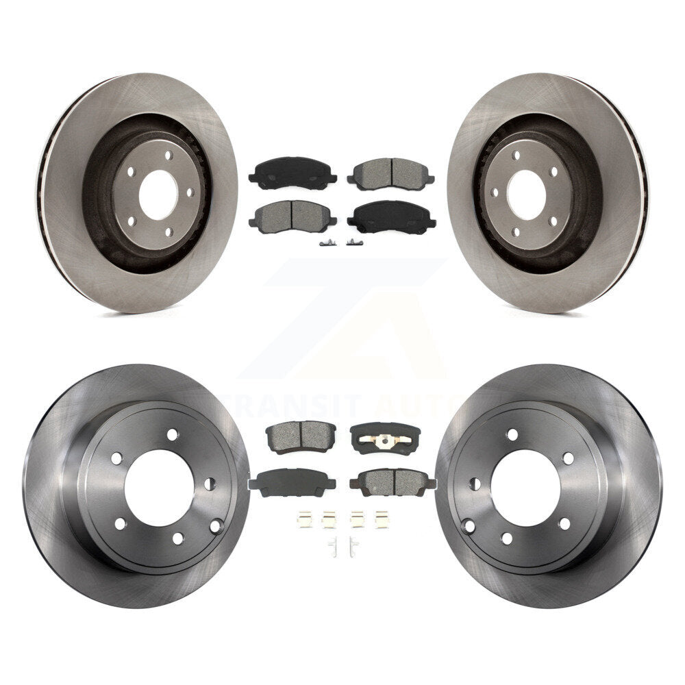 Disc Rotors and Semi-Metallic Brake Pads Kit-K8S-105088 Kit.bestparts.ca