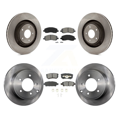 Disc Rotors and Semi-Metallic Brake Pads Kit-K8S-105088