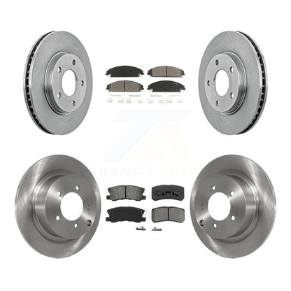 Disc Rotors and Semi-Metallic Brake Pads Kit-K8S-105089
