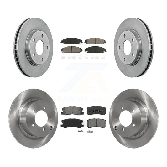 Disc Rotors and Semi-Metallic Brake Pads Kit-K8S-105089