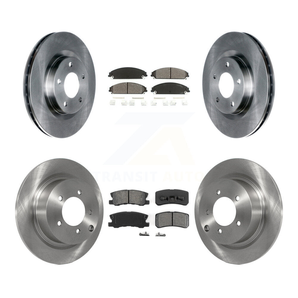 Disc Rotors and Semi-Metallic Brake Pads Kit-K8S-105090