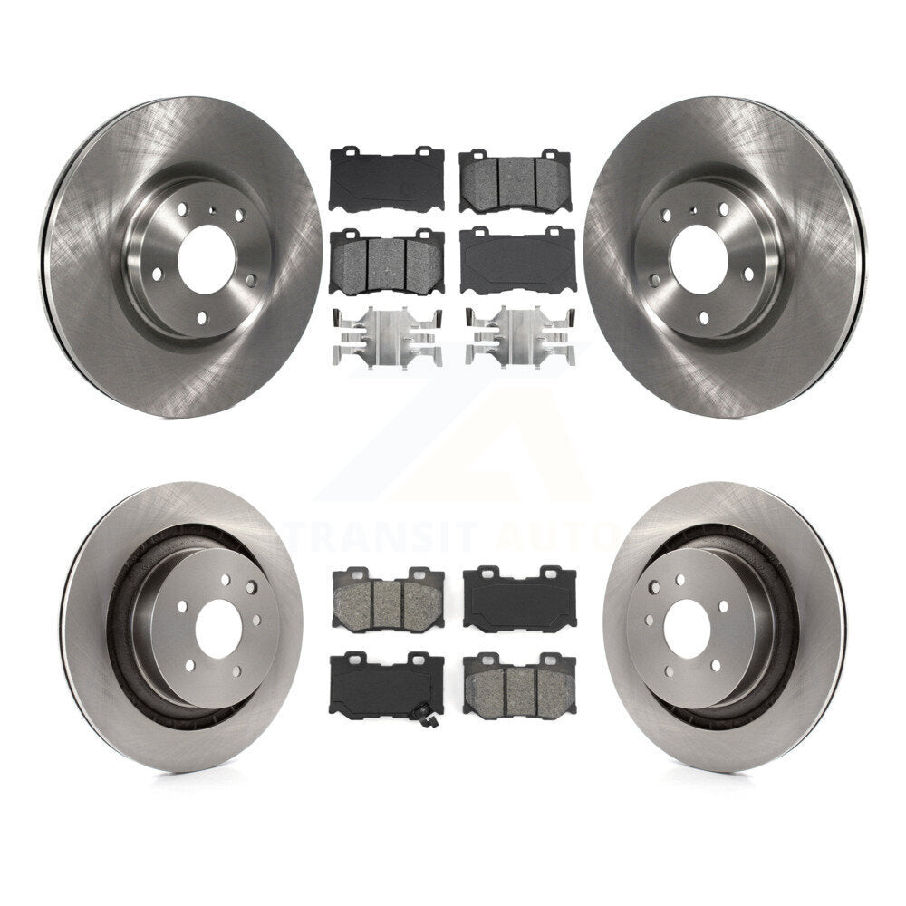 Disc Rotors and Semi-Metallic Brake Pads Kit-K8S-105092 Kit.bestparts.ca