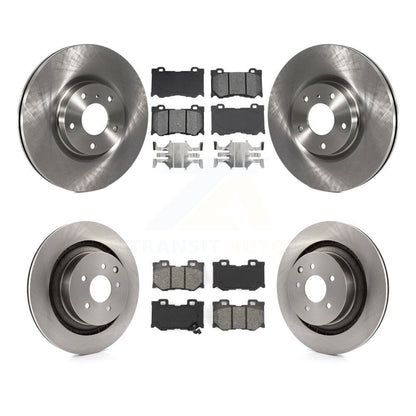 Disc Rotors and Semi-Metallic Brake Pads Kit-K8S-105092