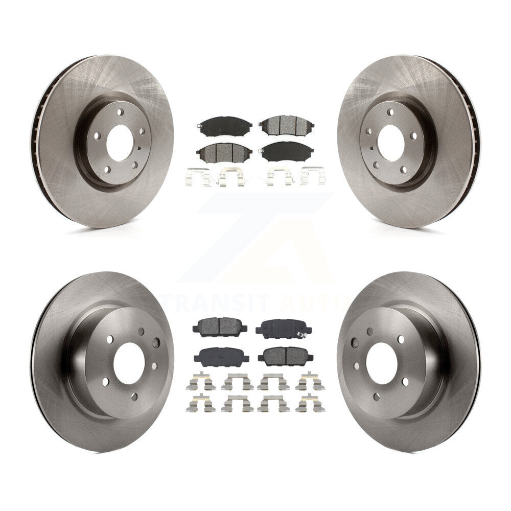 Disc Rotors and Semi-Metallic Brake Pads Kit-K8S-105093 Kit.bestparts.ca