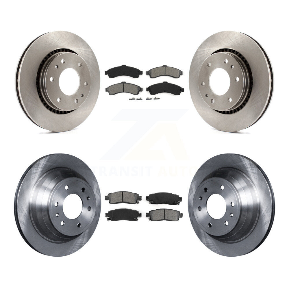 Disc Rotors and Semi-Metallic Brake Pads Kit-K8S-105094