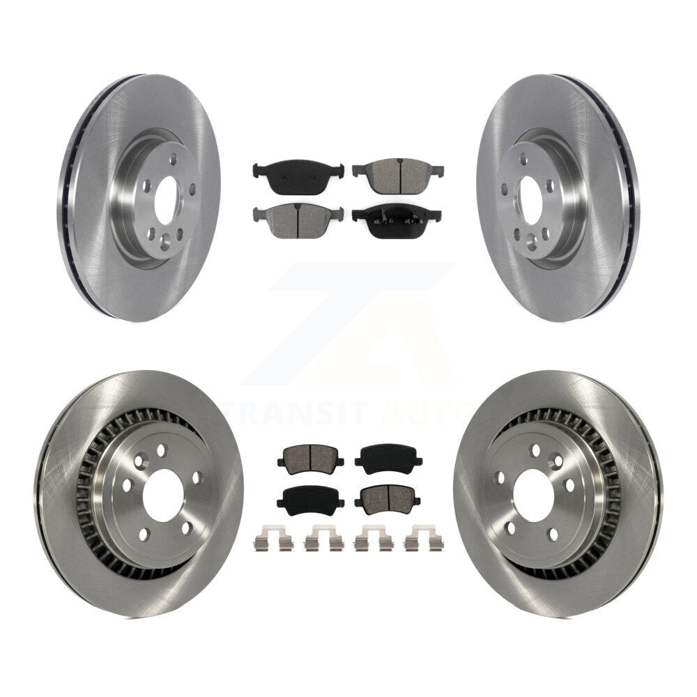 Disc Rotors and Semi-Metallic Brake Pads Kit-K8S-105095