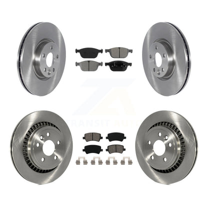 Disc Rotors and Semi-Metallic Brake Pads Kit-K8S-105095