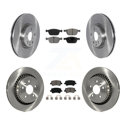 Disc Rotors and Semi-Metallic Brake Pads Kit-K8S-105095