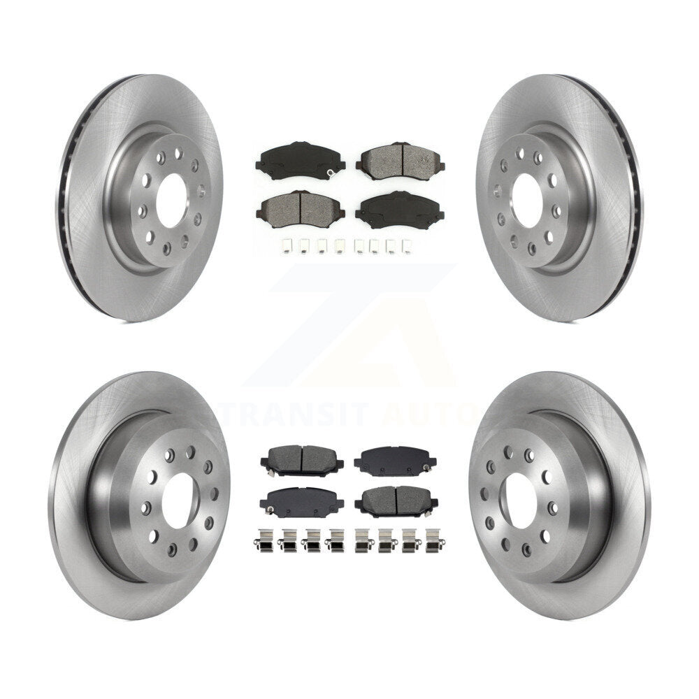 Disc Rotors and Semi-Metallic Brake Pads Kit-K8S-105096 Kit.bestparts.ca