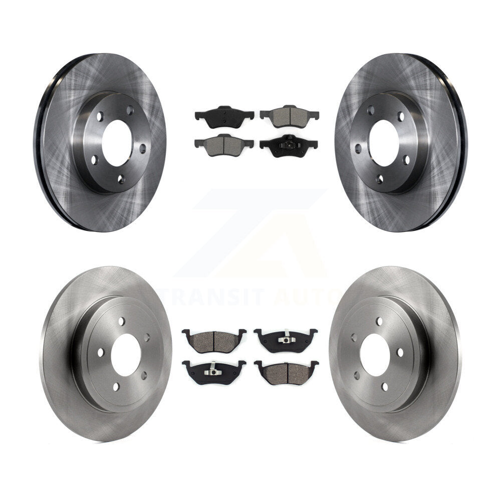 Disc Rotors and Semi-Metallic Brake Pads Kit-K8S-105098
