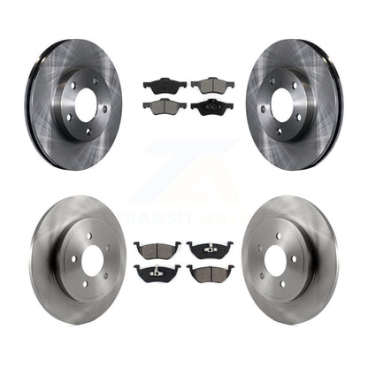 Disc Rotors and Semi-Metallic Brake Pads Kit-K8S-105098