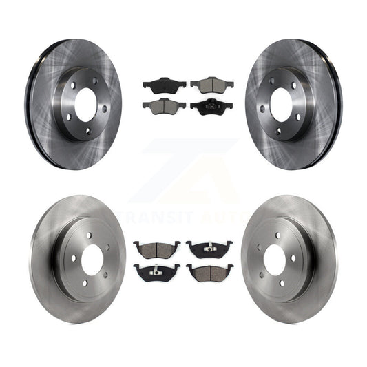 Disc Rotors and Semi-Metallic Brake Pads Kit-K8S-105098