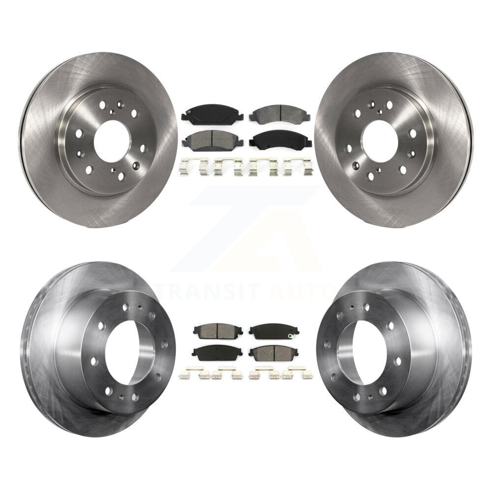 Disc Rotors and Semi-Metallic Brake Pads Kit-K8S-105100