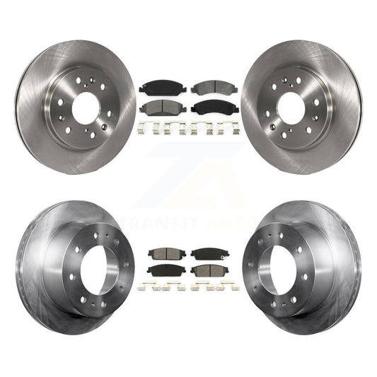 Disc Rotors and Semi-Metallic Brake Pads Kit-K8S-105100