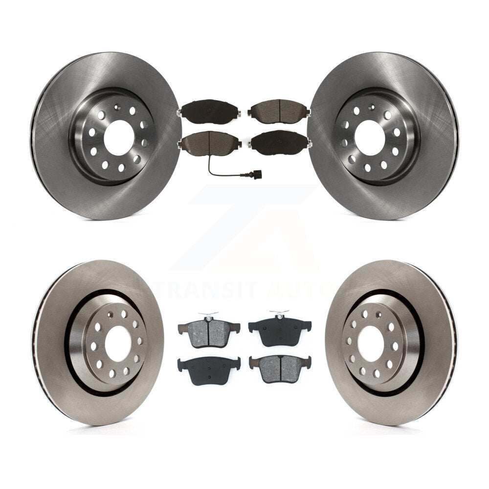 Disc Rotors and Semi-Metallic Brake Pads Kit-K8S-105103
