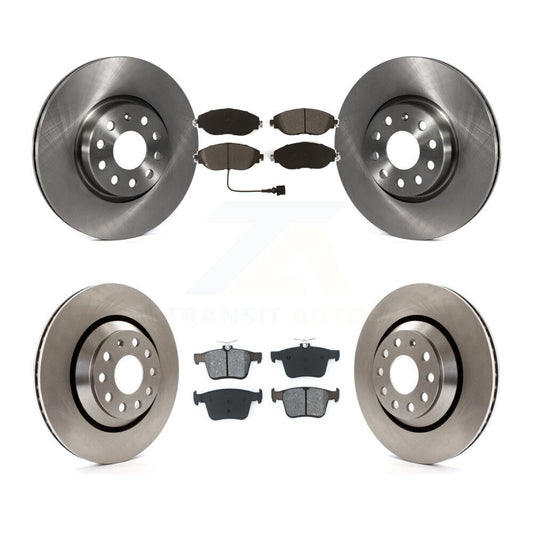 Disc Rotors and Semi-Metallic Brake Pads Kit-K8S-105103