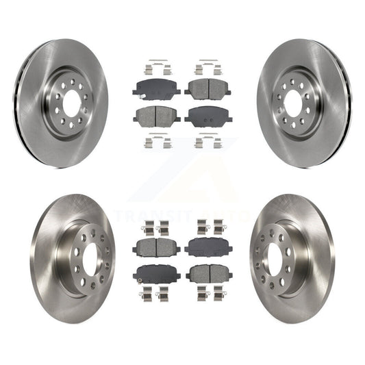 Disc Rotors and Semi-Metallic Brake Pads Kit-K8S-105104