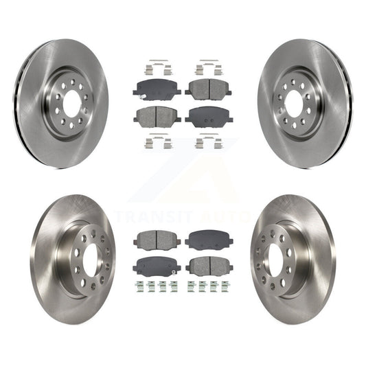Disc Rotors and Semi-Metallic Brake Pads Kit-K8S-105105