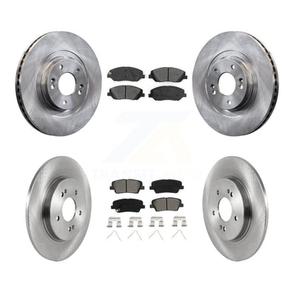 Disc Rotors and Semi-Metallic Brake Pads Kit-K8S-105106