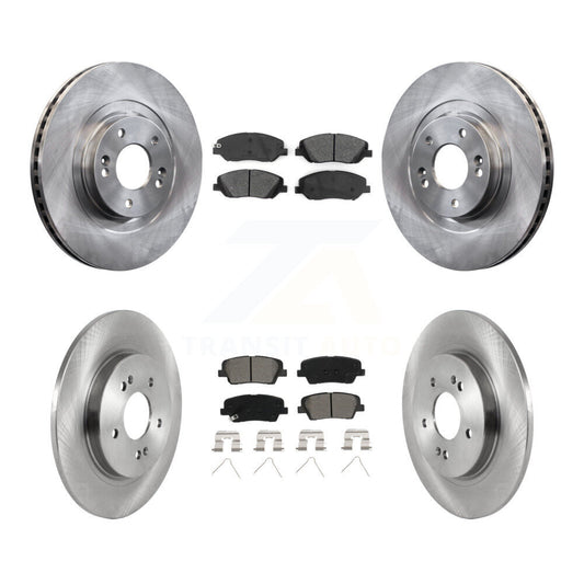 Disc Rotors and Semi-Metallic Brake Pads Kit-K8S-105106