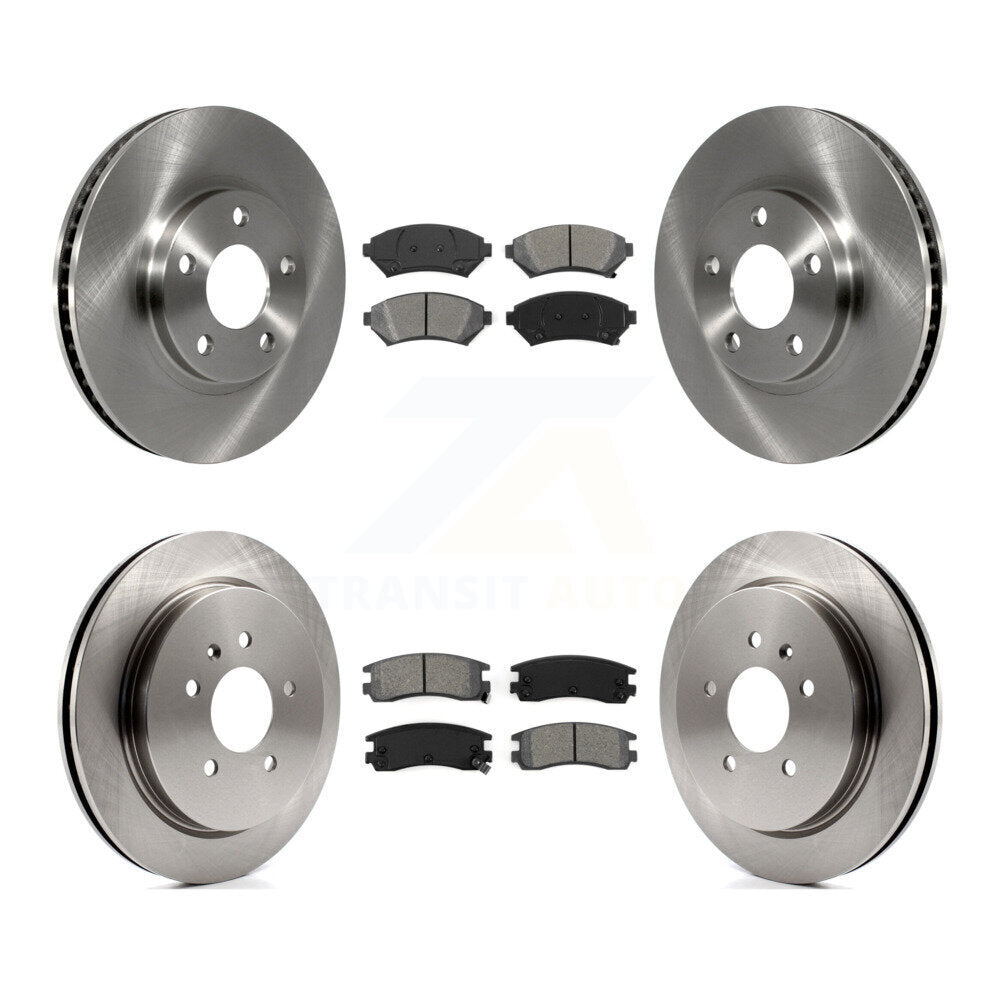 Disc Rotors and Semi-Metallic Brake Pads Kit-K8S-105107 Kit.bestparts.ca