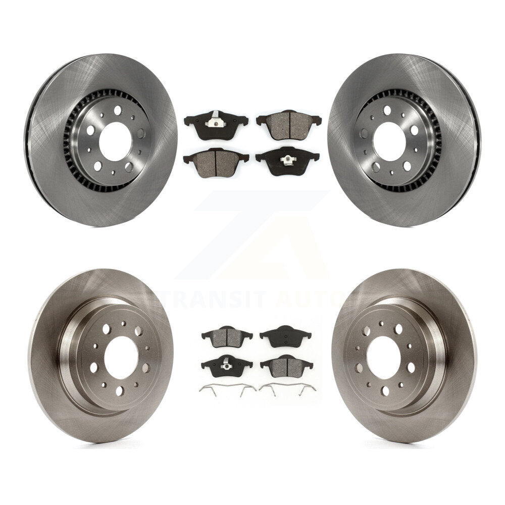 Disc Rotors and Semi-Metallic Brake Pads Kit-K8S-105108