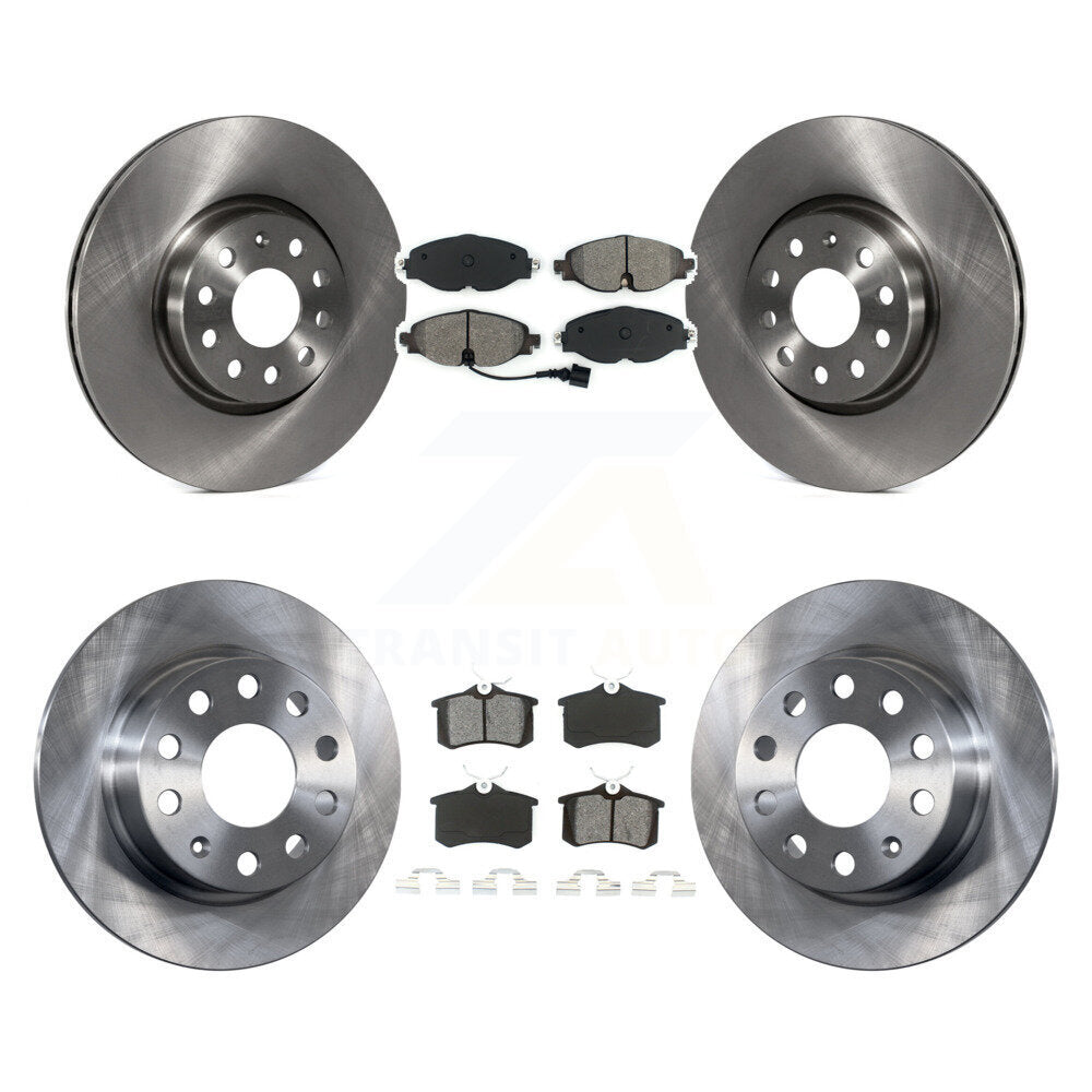 Disc Rotors and Semi-Metallic Brake Pads Kit-K8S-105111