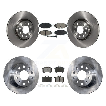 Disc Rotors and Semi-Metallic Brake Pads Kit-K8S-105111