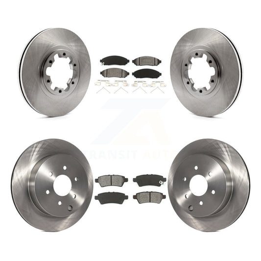 Disc Rotors and Semi-Metallic Brake Pads Kit-K8S-105112