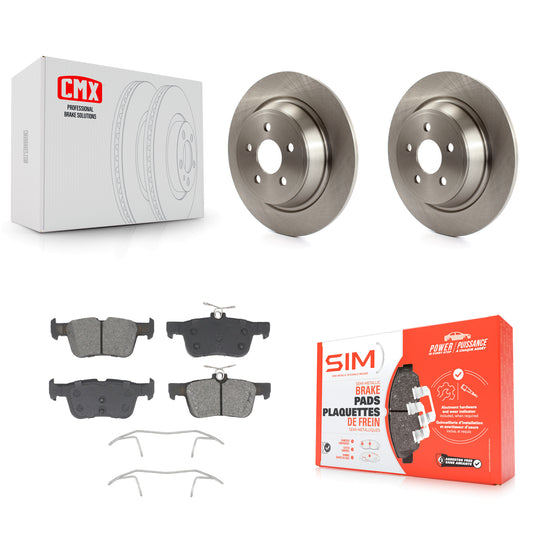 Disc Rotors and Semi-Metallic Brake Pads Kit-K8S-105114