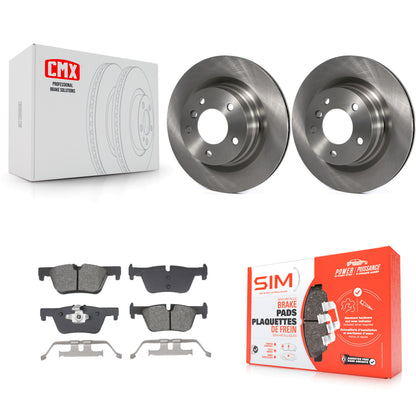 Disc Rotors and Semi-Metallic Brake Pads Kit-K8S-105123