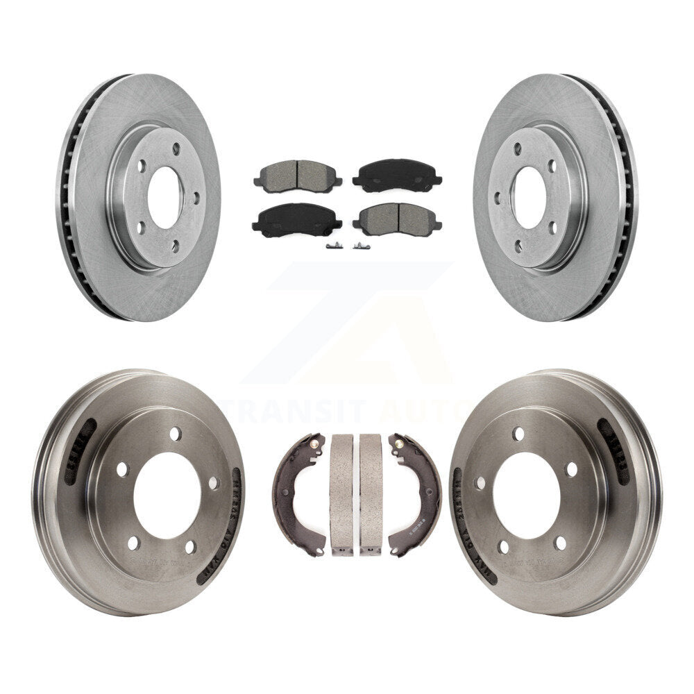Disc Rotors and Semi-Metallic Brake Pads Kit-K8S-105128 Kit.bestparts.ca
