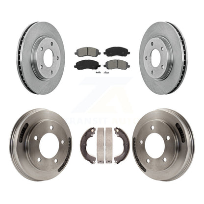 Disc Rotors and Semi-Metallic Brake Pads Kit-K8S-105128