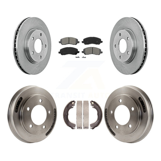 Disc Rotors and Semi-Metallic Brake Pads Kit-K8S-105128