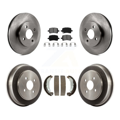 Disc Rotors and Semi-Metallic Brake Pads Kit-K8S-105130