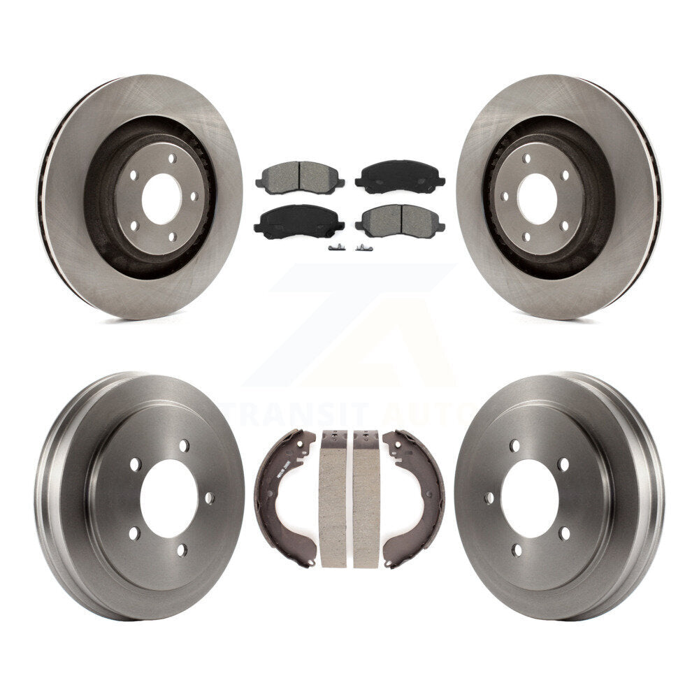 Disc Rotors and Semi-Metallic Brake Pads Kit-K8S-105131