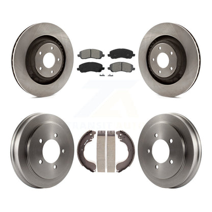 Disc Rotors and Semi-Metallic Brake Pads Kit-K8S-105131