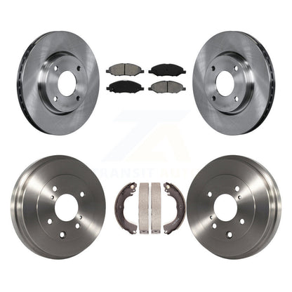 Disc Rotors and Semi-Metallic Brake Pads Kit-K8S-105132