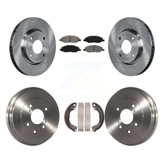 Disc Rotors and Semi-Metallic Brake Pads Kit-K8S-105132