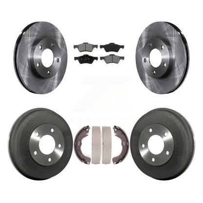 Disc Rotors and Semi-Metallic Brake Pads Kit-K8S-105133