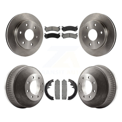Disc Rotors and Semi-Metallic Brake Pads Kit-K8S-105134