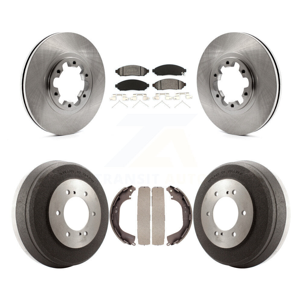 Disc Rotors and Semi-Metallic Brake Pads Kit-K8S-105135