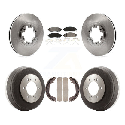 Disc Rotors and Semi-Metallic Brake Pads Kit-K8S-105135