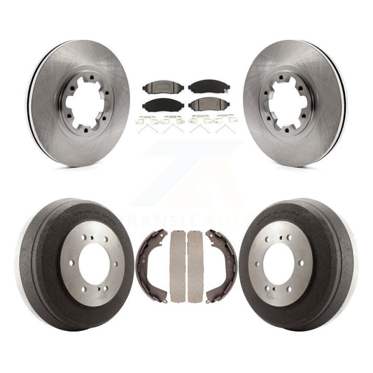 Disc Rotors and Semi-Metallic Brake Pads Kit-K8S-105135