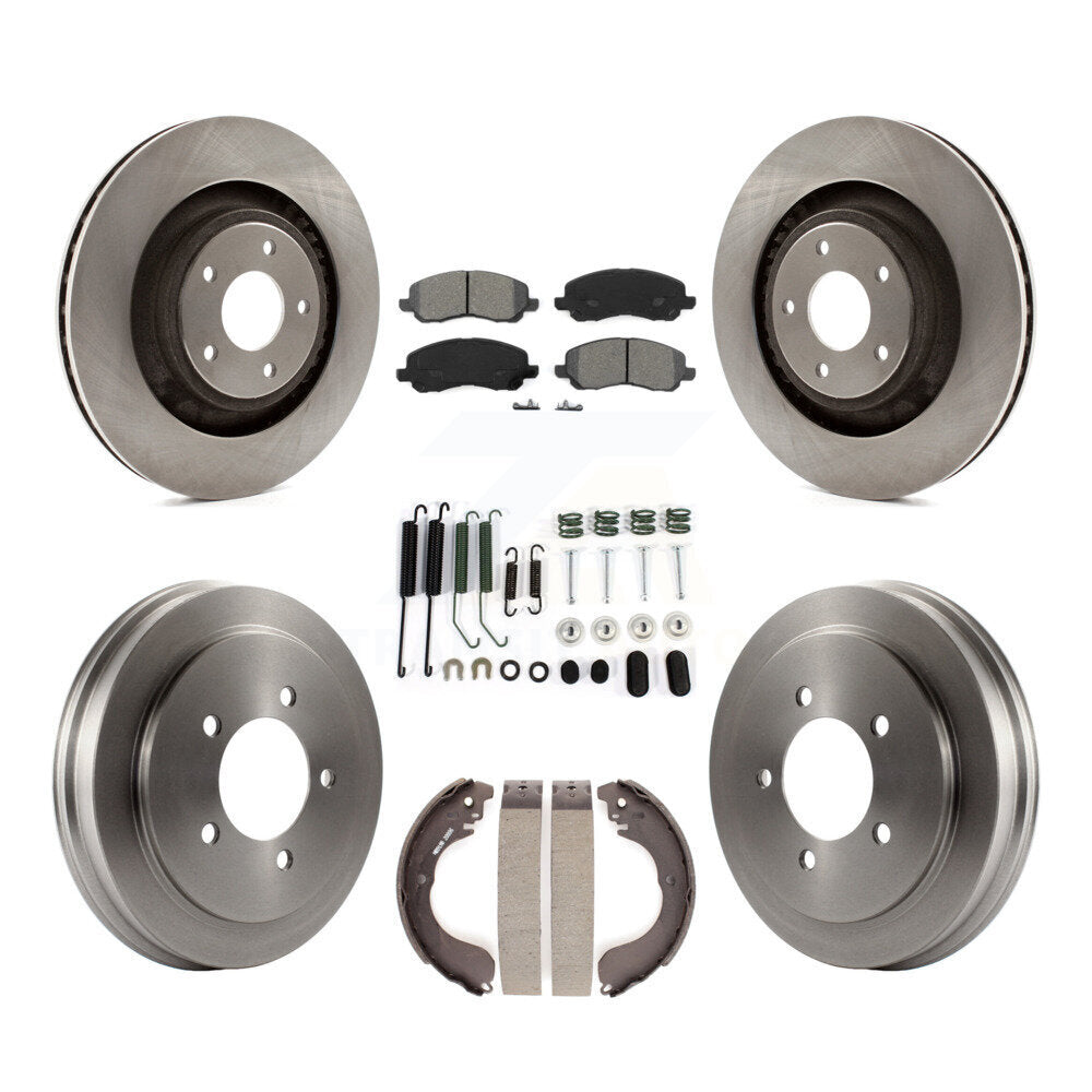 Disc Rotors and Semi-Metallic Brake Pads Kit-K8S-105139