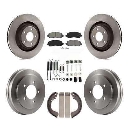 Disc Rotors and Semi-Metallic Brake Pads Kit-K8S-105139